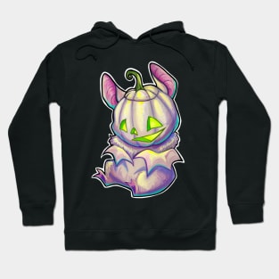 Pastel pumpkin bat Hoodie